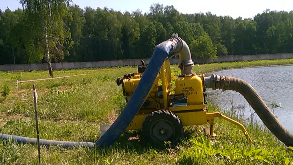 Водопонижение участка